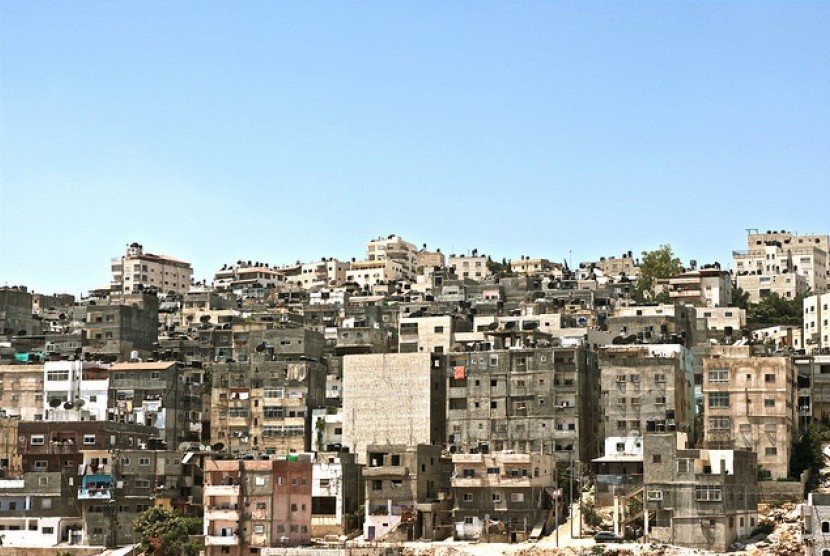 Kawasan Shufat, Yerusalem, Palestina