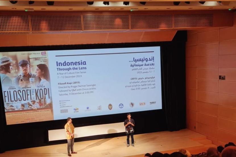 KBRI Doha bekerja sama dengan Doha Film Institute dan Kementerian Pendidikan, Kebudayaan, Riset dan Teknologi menggelar Pekan Film Indonesia di Qatar yang bertajuk “Indonesia through Lens” di Doha, Qatar 7-12 Desember 2023.