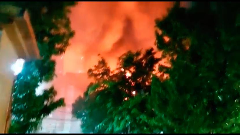 Kebakaran terjadi di RSUP dr Kairiadi, Semakarang, Kamis (30/12).
