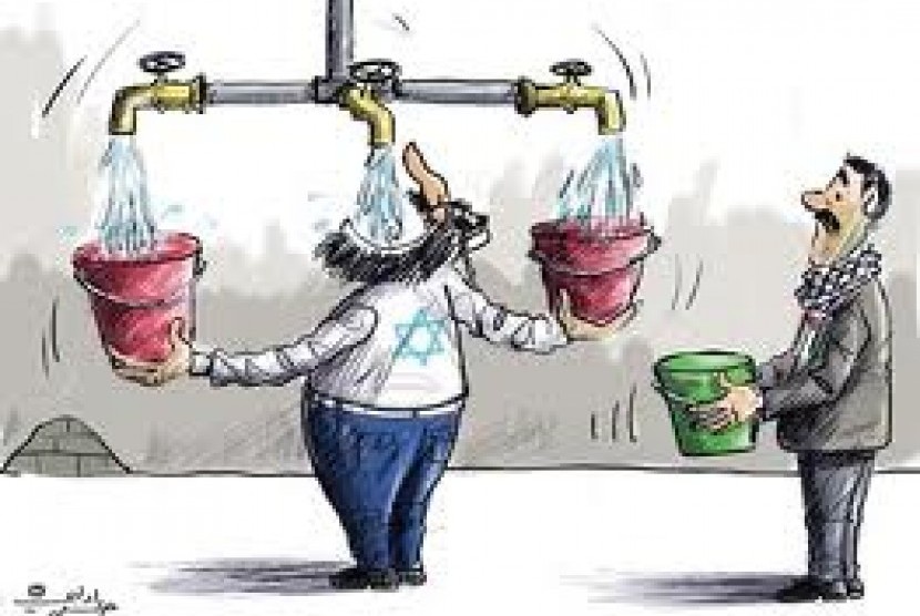 Kebijakan air Israel rugikan Palestina/ilustrasi
