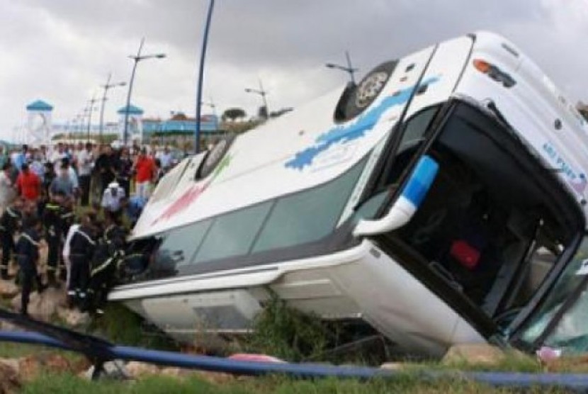 kecelakaan bus di Maroko