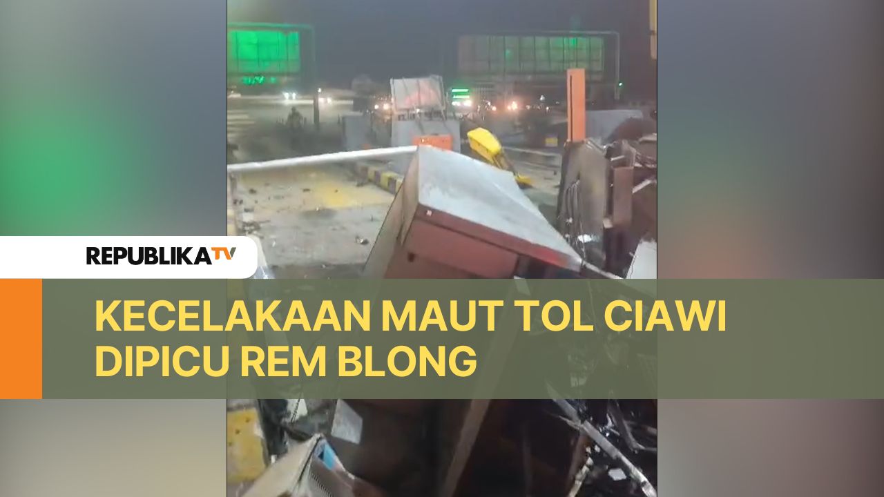 Kecelakaan Maut Tol Ciawi Dipicu Truk Alami Rem Blong