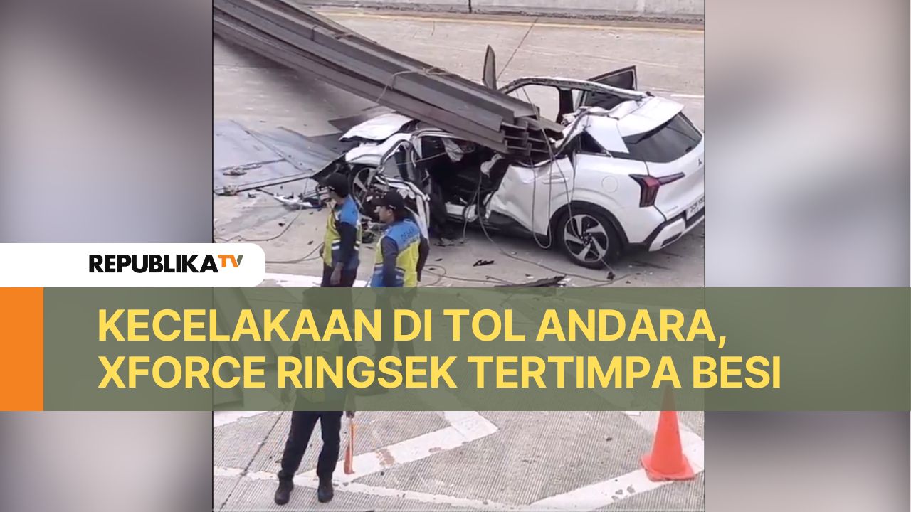 Kecelakaan di Tol Andara KM 4+400 Arah Depok