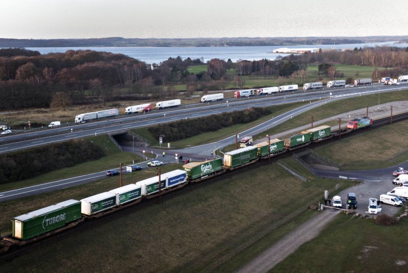 Kecelakaan kereta di Denmark