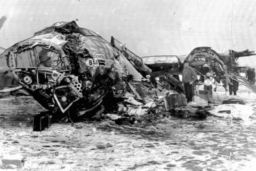 Kecelakaan pesawat di Muenchen yang menewaskan 23 penumpang pada tahun 1958.