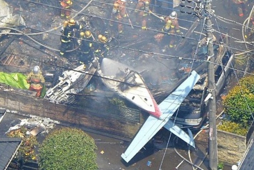 kecelakaan pesawat (ilustrasi)