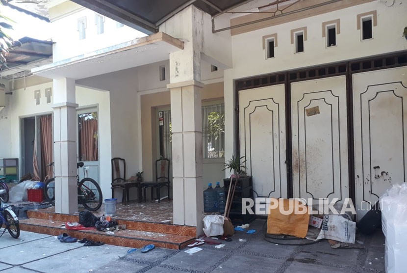 House of suicide bombers in Rungkut, Surabaya.