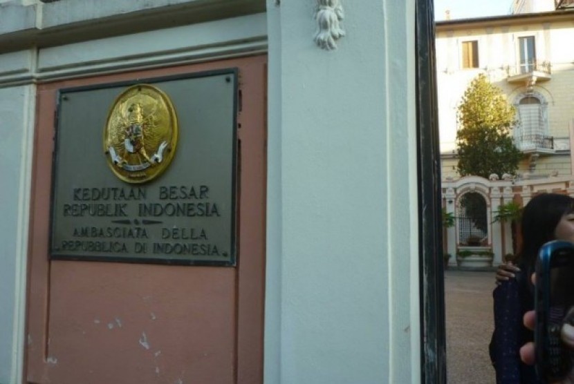 Kedutaan Besar Republik Indonesia (KBRI) di Roma, Italia.