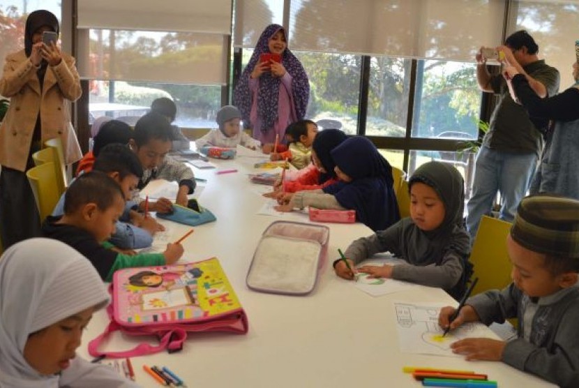 Kegiatan anak-anak Indonesia di Adelaide menyambut Ramadhan 2017.