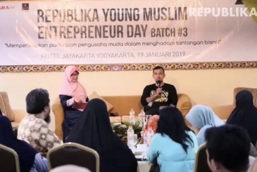 Kegiatan diskusi di acara Republika Young Muslim Entrepreneur Day, Yogyakarta