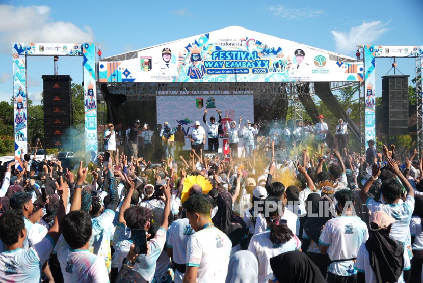 Festival Way Kambas 2025 Diramaikan Ribuan Pelari