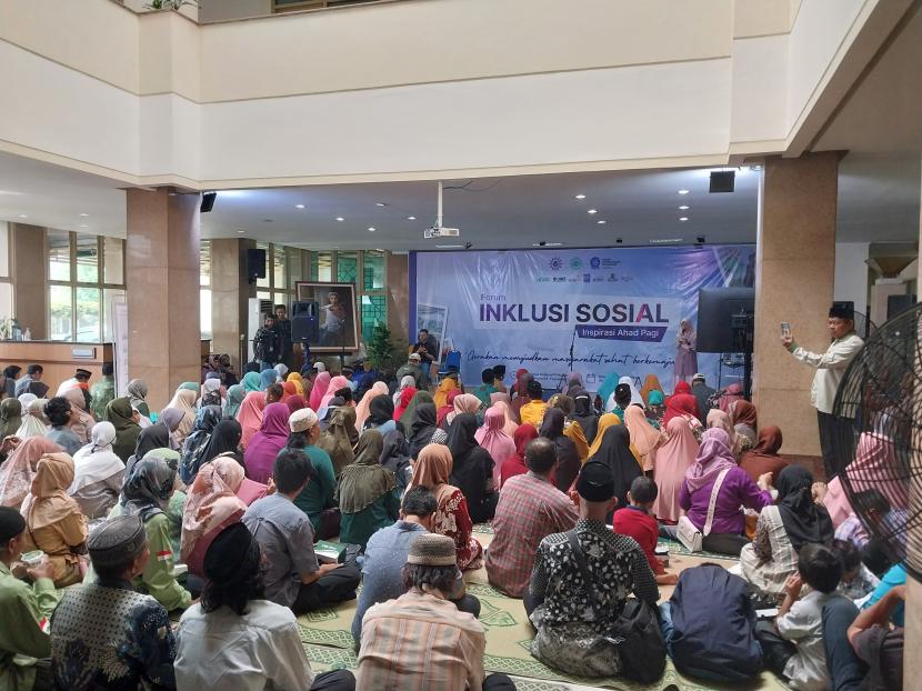  Kegiatan Forum Inklusi Sosial di Kantor Pusat PP Muhammadiyah, Cik Ditiro, Kota Yogyakarta, Ahad (22/10/2023). 