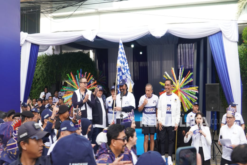 HUT ke-14, Nasdem Gelar Fun Walk Nasional
