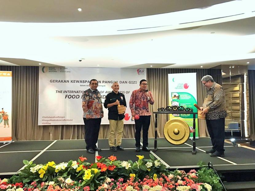 Kegiatan Gerakan Kewaspadaan Pangan dan Gizi dalam rangka The International Day of Awareness of Food Loss and Waste atau Hari Kesadaran Internasional tentang food loss and food waste di Jakarta, Kamis (29/9/2022). 