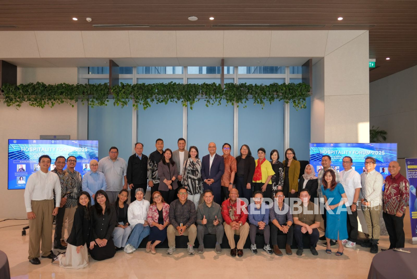 Kegiatan Hospitality Forum 2025 di Jakarta.