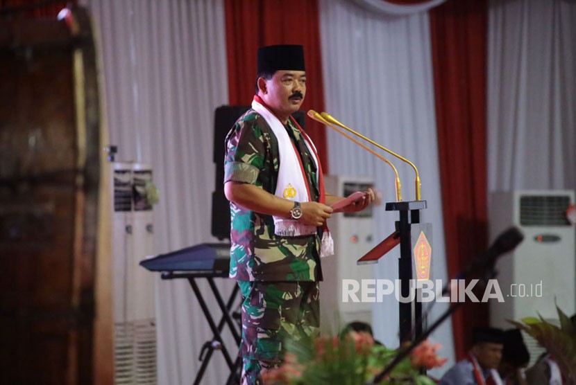 Panglima TNI Marsekal Hadi Tjahjanto.