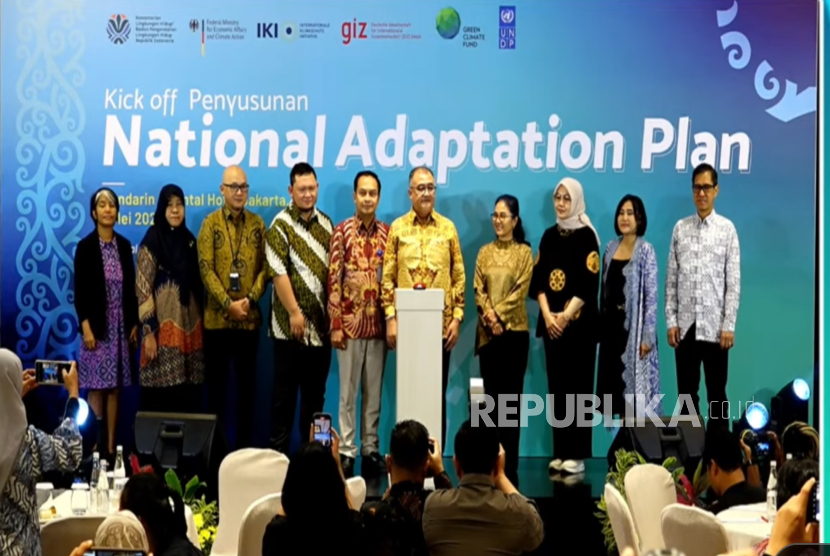 Kegiatan kick-off penyusunan Rencana Adaptasi Nasional untuk menghadapi krisis iklim.