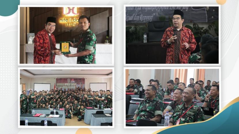 Kegiatan Komunikasi Impresif Terpusat Personel Apkowil TNI AD Tahun 2022 dengan tema 