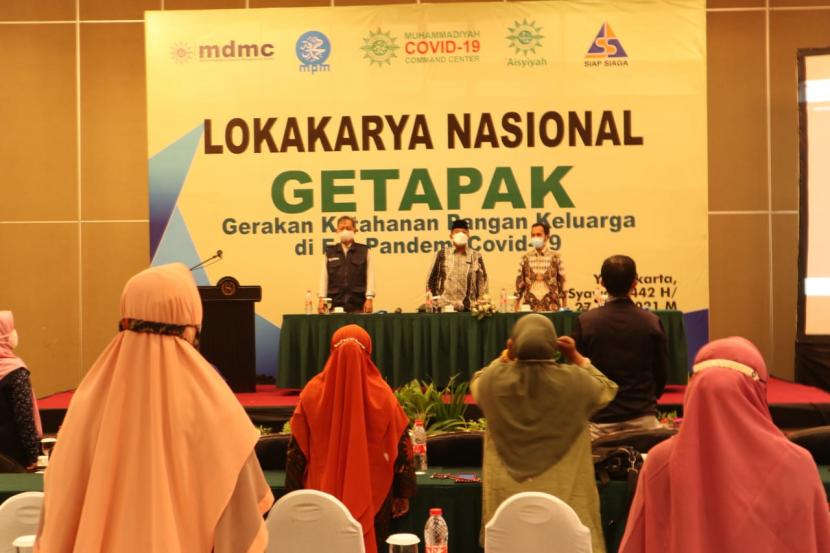Kegiatan lokakarya nasional Gerakan Ketahan Pangan Keluarga (Getapak) MCCC PP Muhammadiyah..