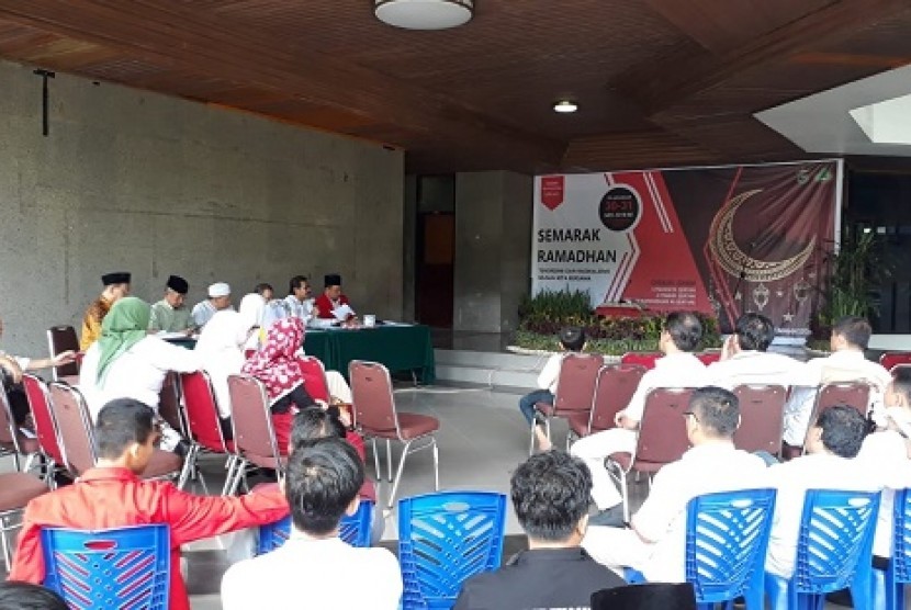 Kegiatan Lomba Ramadhan yang digelar di Kampus Unhas, Tamalanrea Makassar