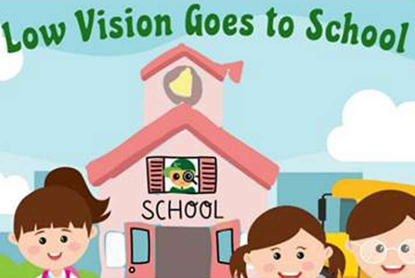 Kegiatan Low Vision Goes to School (LGTS) yang  diadakan Syamsi Dhuha Foundation (SDF)  bagian dari program Edukasi dan Sosialisai Care for Low Vision.