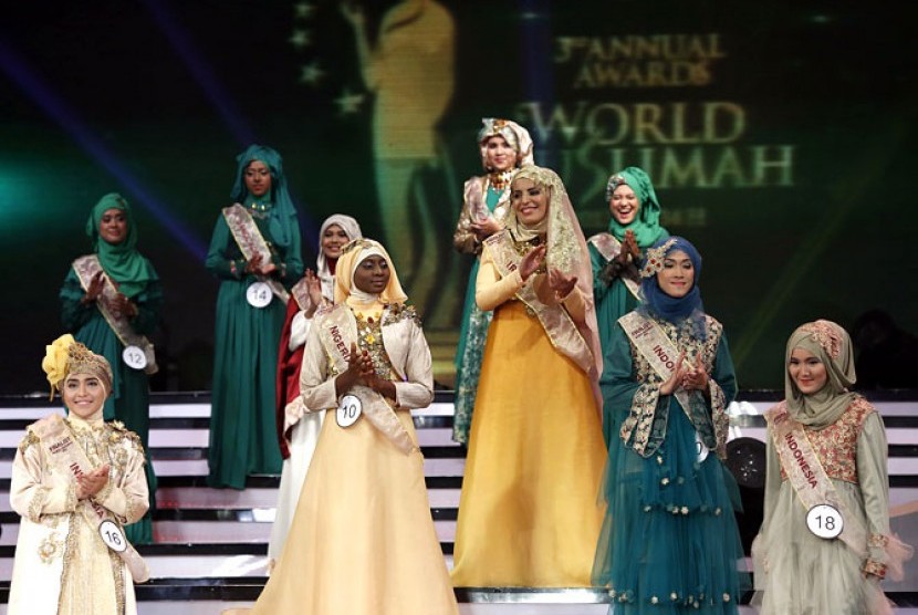 Kegiatan Miss World Muslimah pada tahun lalu.