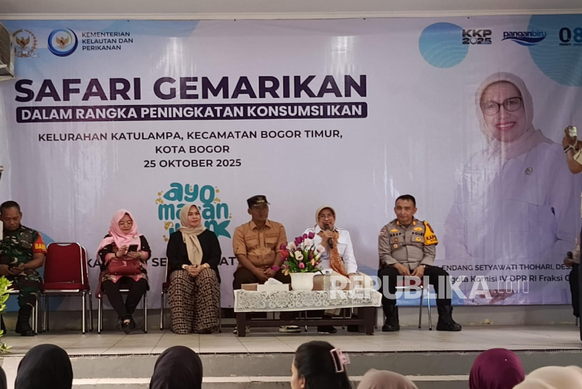 Ikut Dorong Gerakan Gemarikan, Endang Thohari: Upaya Peningkatan Gizi Masyarakat di Kota Bogor