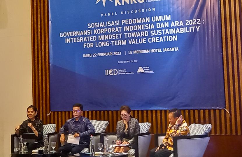 Kegiatan Sosialisasi Pedoman Umum Governansi Korporat Indonesia dan ARA 2022, yang diselenggarakan di Jakarta, Rabu (22