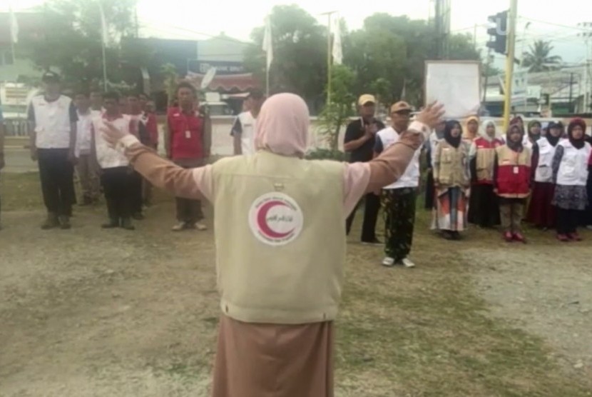 Kegiatan upacara hari Sumpah Pemuda di Sigi, Palu, Sulawesi Tengah