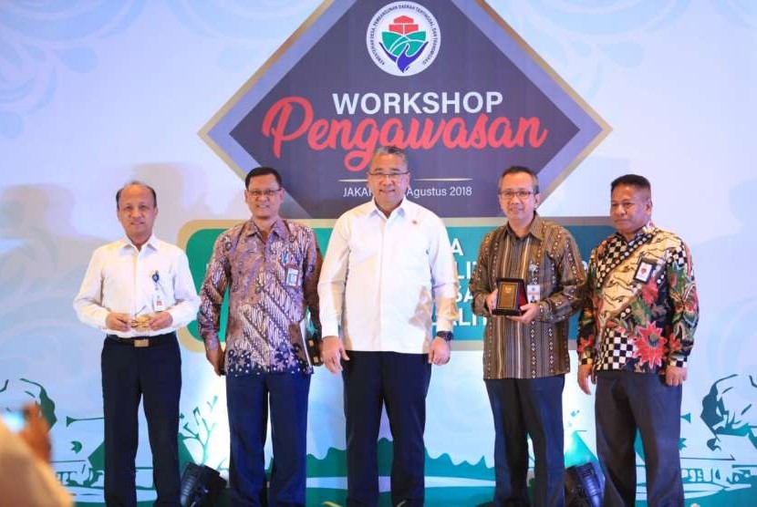 Kegiatan Workshop Pengawasan diselenggarakan oleh Inspektorat Jenderal Kementerian Desa PDT dan Transmigrasi di Jakarta, selasa (14/8).