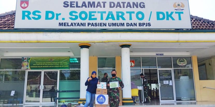 Kegiatan #YUZUBerbagi di RS TNI AD Dr Soetarto, Yogyakarta.