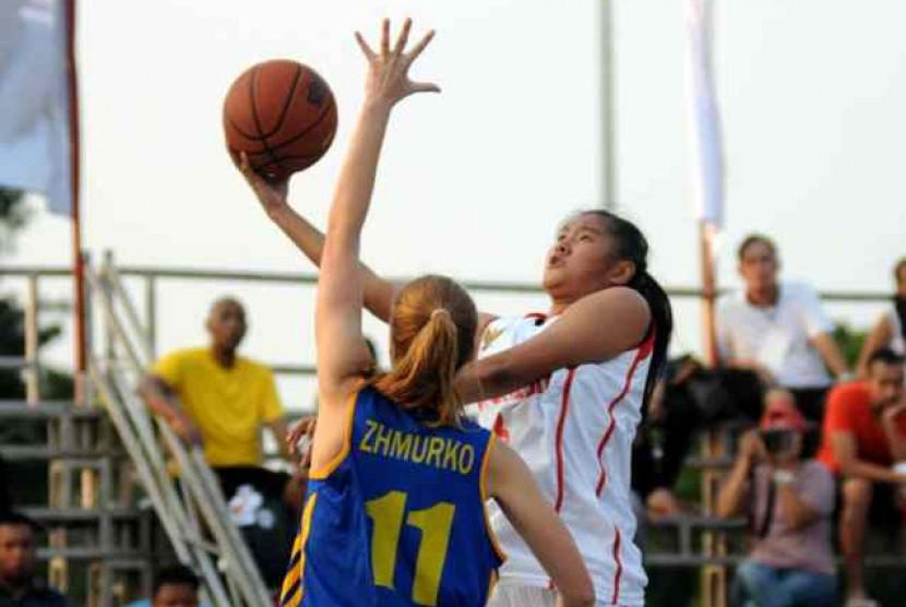 Sebuah Kejuaraan FIBA 3x3 U-18 putri yang berlangsung di Jakarta 26-29 September 2013 (ilustrasi)