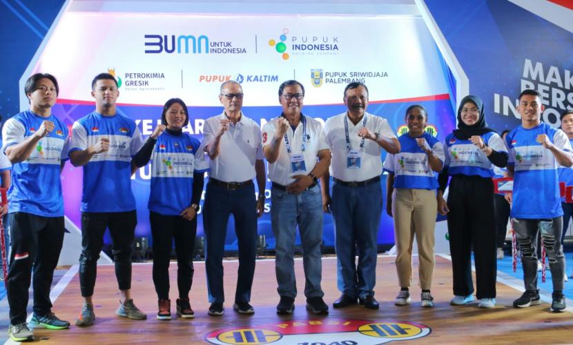 Kejuaraan Nasional (Kejurnas) Angkat Besi Pupuk Indonesia Senior Pupuk Indonesia 2022 yang diikuti 86  atlet dari 18 provinsi resmi dibuka pada Selasa(25/10/2022)