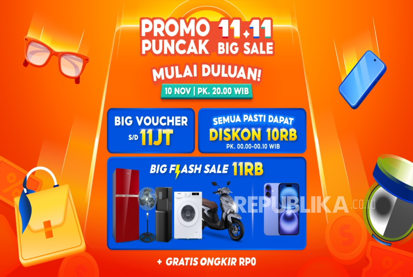 Checkout Wishlist! Puncak Shopee 11.11 Big Sale 2025 Hadirkan Segudang Penawaran dan Promo Spesial