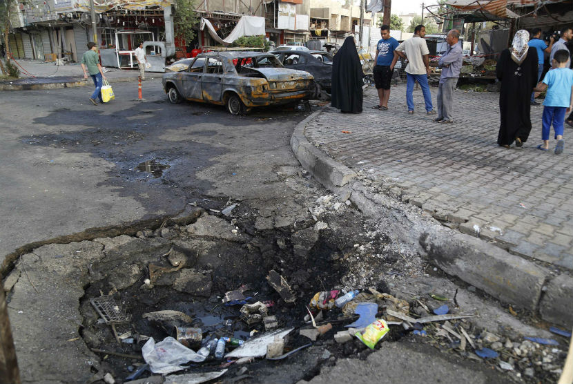 Kekerasan masih melanda Irak (ilustrasi)