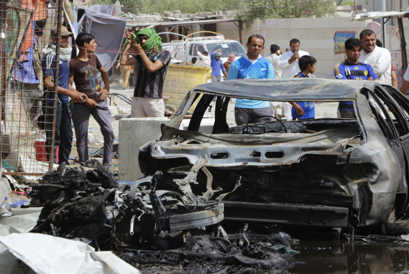 Kekerasan melanda Irak. (ilustrasi)