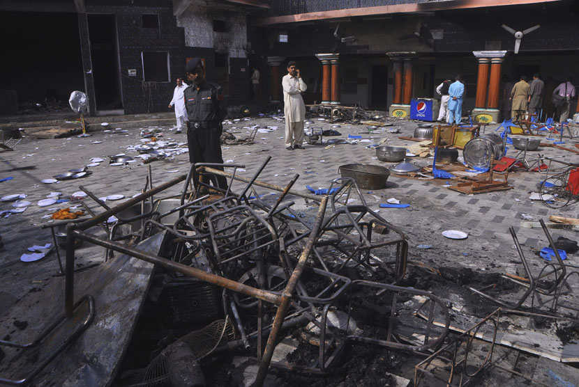 Kekerasan melanda Pakistan (ilustrasi)