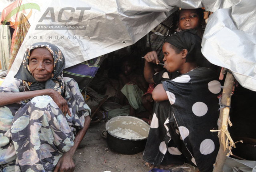 Kelaparan melanda Ethiopia bagian Utara (ilustrasi).