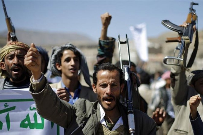 Kelompok Houthi yang saat ini menguasai Yaman.