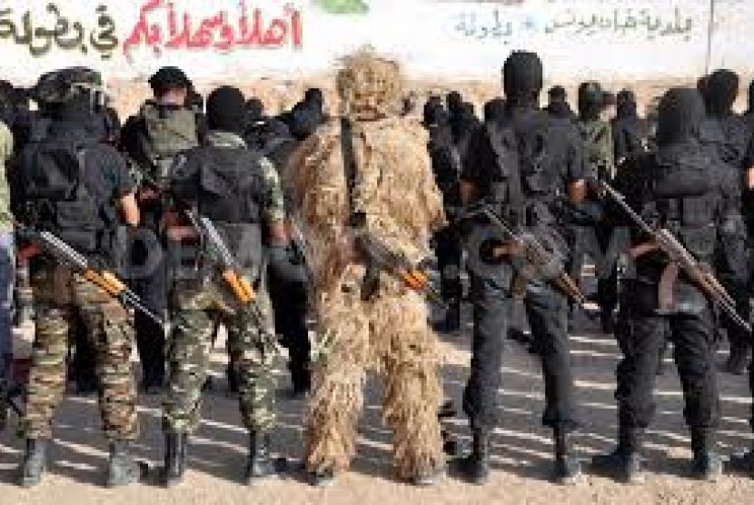 Kelompok sayap militer di Jalur Gaza, Brigade al-Quds.