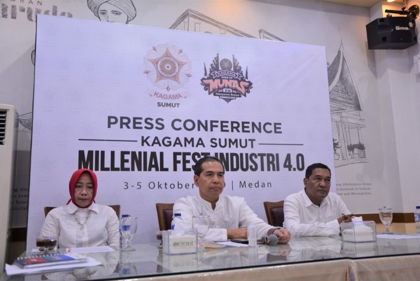 Keluarga Alumni Universitas Gadjah Mada (Kagama) Sumatera Utara akan menggelar kegiatan Millenial Fest Industri 4.0 pada tanggal 3 - 5  Oktober 2019 mendatang, di Ballroom Hotel Adimulya, Medan. 