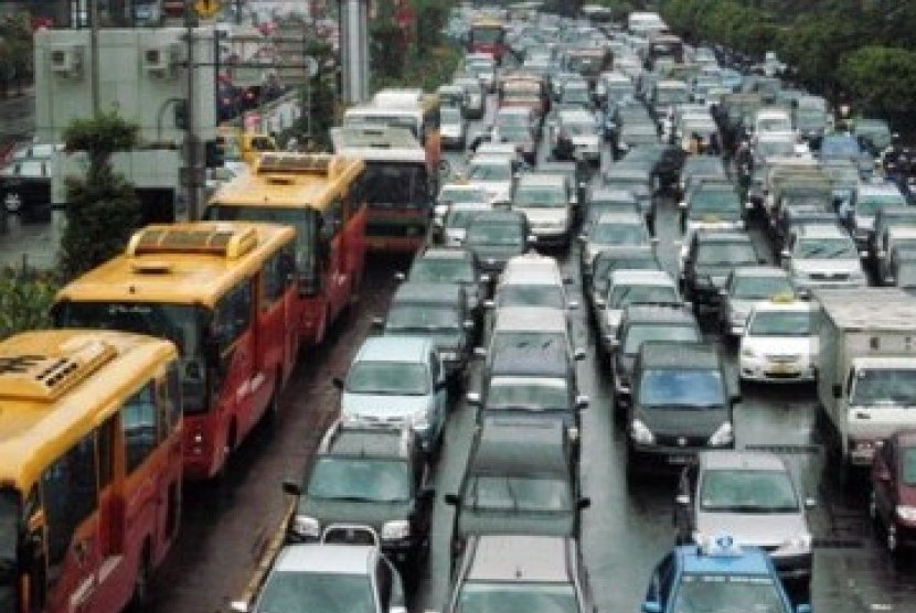 Kemacetan di Ibukota Jakarta