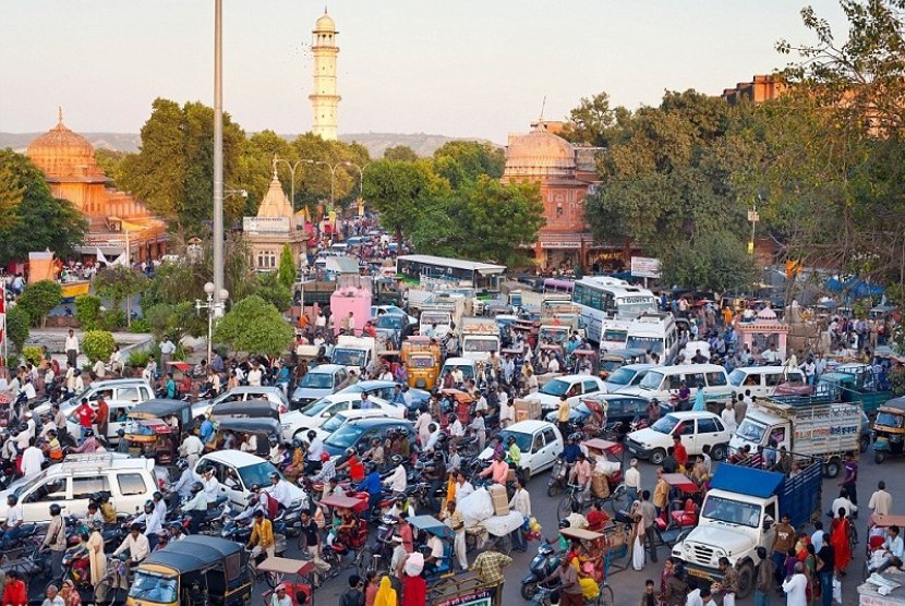 Kemacetan di India