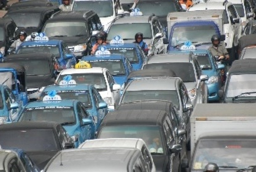 Kemacetan (ilustrasi)