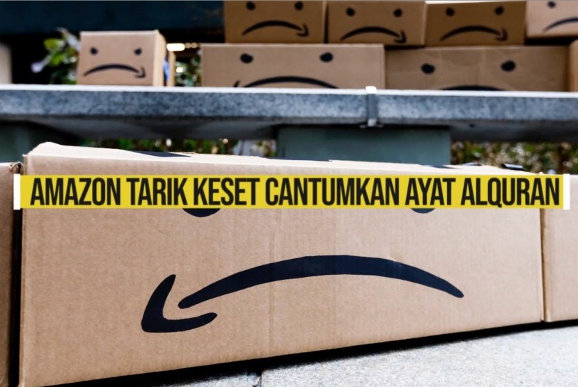 Kemasan produk Amazon (ilustrasi)