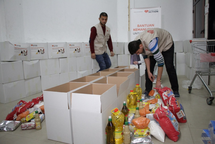 Kembali bantuan untuk Palestina telah tersalurkan melalui Rumah Zakat.