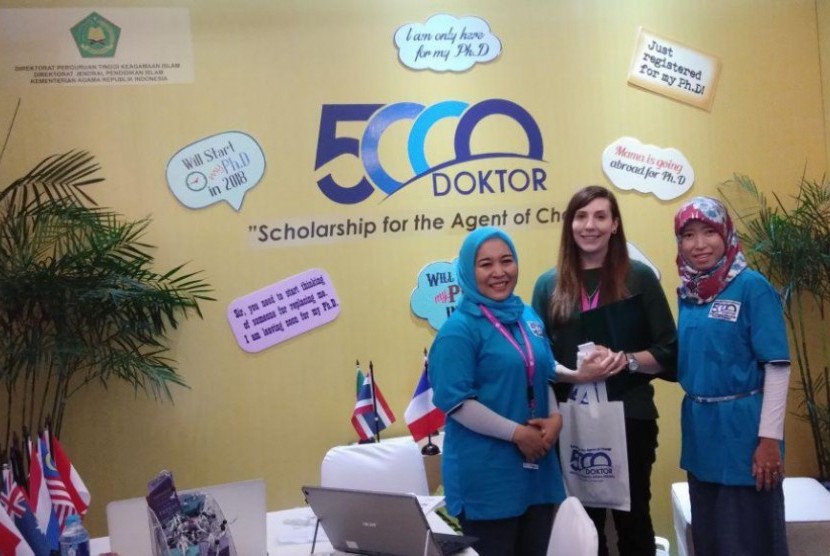 Kemenag Presentasikan Progran 5000 Doktor pada International Education Fair (Foto: Kemenag.go.id)