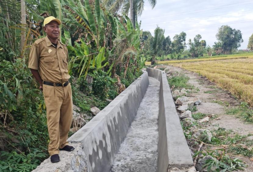 Kementan kawal El Nino di Kabupaten Soppeng, Sulawesi Selatan, dengan melakukan pompanisasi menyelamatkan 250 hektare sawah.