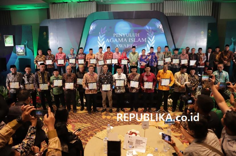 Kementerian Agama memberi penghargaan kepada 11 Penyuluh Agama Islam (PAI) dalam perhelatan PAI Award 2024.