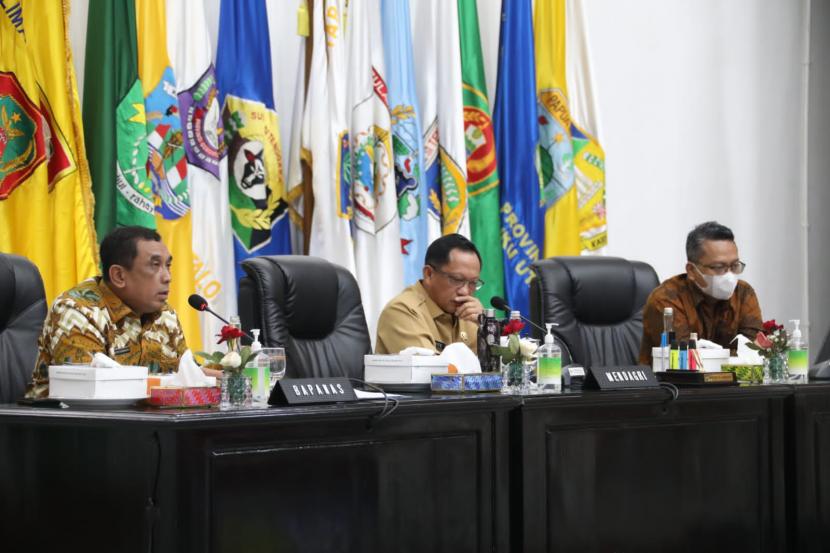 Kementerian Dalam Negeri (Kemendagri) menggelar Rapat Koordinasi Pengendalian Inflasi di Daerah pada Senin (7/11/2022